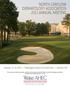 January 13-15, 2012 Washington Duke Inn & Golf Club Durham, NC