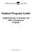 Student Program Guide. Applied Business Technology and Office Management Program