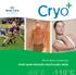 Hotel Spa Convention Centre. Whole Body Cryotherapy SPORT INJURY RECOVERY, HEALTH & WELL-BEING