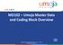 MD102 Umoja Master Data and Coding Block Overview. Umoja Master Data and Coding Block Overview Version 16 1
