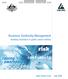 Business Continuity Management. Building resilience in public sector entities. risk. resilience. continuity. raising awareness.