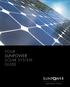 YOUR SUNPOWER SOLAR SYSTEM GUIDE