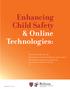 Enhancing Child Safety & Online Technologies: