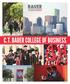 C. T. BAUER COLLEGE OF BUSINESS