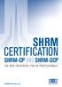 How To Get A Shrim Certification