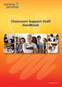 Classroom Support Staff Handbook