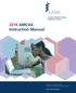 2016 AMCAS Instruction Manual