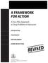 A FRAMEWORK FOR ACTION