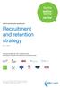 Recruitment and retention strategy
