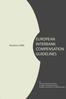 EUROPEAN INTERBANK COMPENSATION GUIDELINES