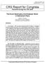CRS Report for Congress Received through the CRS Web