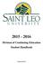 2015-2016. Division of Continuing Education Student Handbook. (Updated 8/26/15)