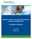 Missouri School Counselor Performance Assessment (MoSCPA) Candidate Handbook