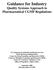 Guidance for Industry Quality Systems Approach to Pharmaceutical CGMP Regulations