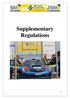 Supplementary Regulations