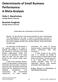 Determinants of Small Business Performance: A Meta-Analysis