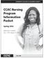 CCAC Nursing Program Information Packet