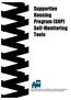 Supportive Housing Program (SHP) Self-Monitoring Tools