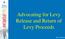 Advocating for Levy Release and Return of Levy Proceeds. Rev. 5/27/2014