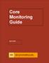 Core Monitoring Guide