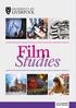 Contents. Why choose Film Studies at Liverpool? 01 Degrees 03 Example student timetable 04 Module details 06 Honours Select 08