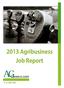 2013 Agribusiness Job Report