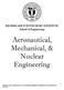RENSSELAER POLYTECHNIC INSTITUTE School of Engineering. Aeronautical, Mechanical, & Nuclear Engineering