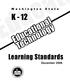 K-12 Educational Technology Learning Standards