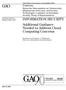 GAO. INFORMATION SECURITY Additional Guidance Needed to Address Cloud Computing Concerns