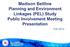 Agenda. } Beltline Study Background } PEL Basics } UW Survey Results } Strategy Development and Results } Next Steps