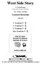 West Side Story. 4 Trombones (Piano, Bass, Drums ad libitum) Arr.: Dennis Armitage. Leonard Bernstein EMR 4049