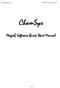 ChamSys. MagicQ Software Quick Start Manual. 1 of 44