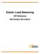 Elastic Load Balancing. API Reference API Version 2012-06-01