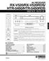 RX-V520/RX-V520RDS/ HTR-5450/HTR-5450RDS