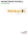 MOLANIS STRATEGY BUILDER 3.2 User Manual