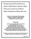 Orange County Central Receiving Center (CRC) Phase 2: Review of Best Practices in Community Mental Health & Substance Abuse Services