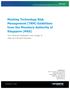 Meeting Technology Risk Management (TRM) Guidelines from the Monetary Authority of Singapore (MAS)