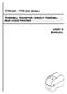 TTP-225 / TTP-323 Series THERMAL TRANSFER / DIRECT THERMAL BAR CODE PRINTER USER S MANUAL