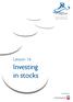 Lesson 16. Investing in stocks. www.dirhami.ae