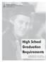 High School Graduation Requirements