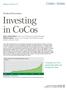Investing in CoCos. Preferred Securities. In Europe, the CoCo market has tripled over the past two years.