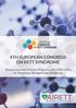 4TH EUROPEAN CONGRESS ON RETT SYNDROME
