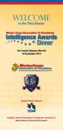 Welcome. to the Third Annual. Marine Corps Association & Foundation. The Crystal Gateway Marriott 19 September 2013. Semper Fidelis Sponsor: