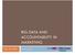 BIG DATA AND ACCOUNTABILITY IN MARKETING