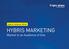 hybris Solution Brief HYBRIS MARKETING Market to an Audience of One