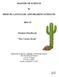 Student Handbook. The Cactus Book