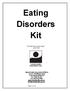 Eating Disorders Kit