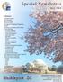 Washington DC. Special Newsletter. May 2014. Contents: