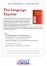 JALT Publications Online Journals