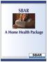 SBAR A Home Health Package